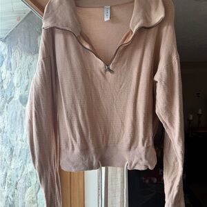 Varley Quarter-Zip Sweater